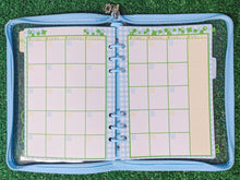 Load image into Gallery viewer, "i'm lucky" clover A5 6-ring binder