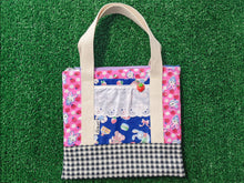 Load image into Gallery viewer, handmade mini tote bag