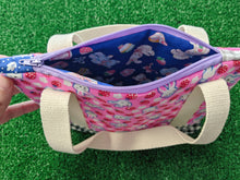 Load image into Gallery viewer, handmade mini tote bag