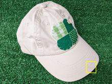 Load image into Gallery viewer, clover embroidered hat (tan)