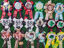 Load image into Gallery viewer, handmade rosette can badge 2way clip (variety)