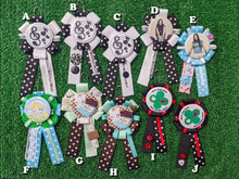 Load image into Gallery viewer, handmade rosette can badge 2way clip (variety)