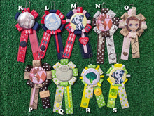 Load image into Gallery viewer, handmade rosette can badge 2way clip (variety)