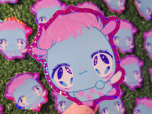 Load image into Gallery viewer, barbie fairy holographic vinyl sticker
