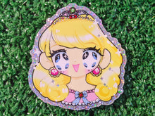 Load image into Gallery viewer, shoujo princess holographic vinyl sticker