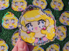 Load image into Gallery viewer, shoujo princess holographic vinyl sticker