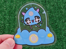 Load image into Gallery viewer, nostalgic aqua virtual pet clear waterproof sticker
