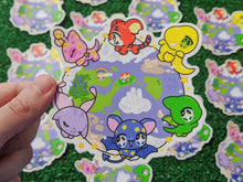 Load image into Gallery viewer, virtual pet world XL vinyl sticker
