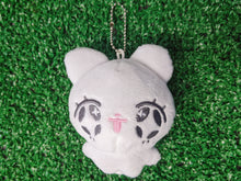 Load image into Gallery viewer, white rabbit plush keychain
