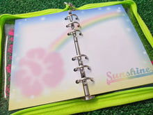 Load image into Gallery viewer, sunshine melon soda A6 6-ring binder
