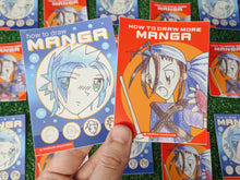 Load image into Gallery viewer, &quot;how to draw manga&quot; waterproof sticker
