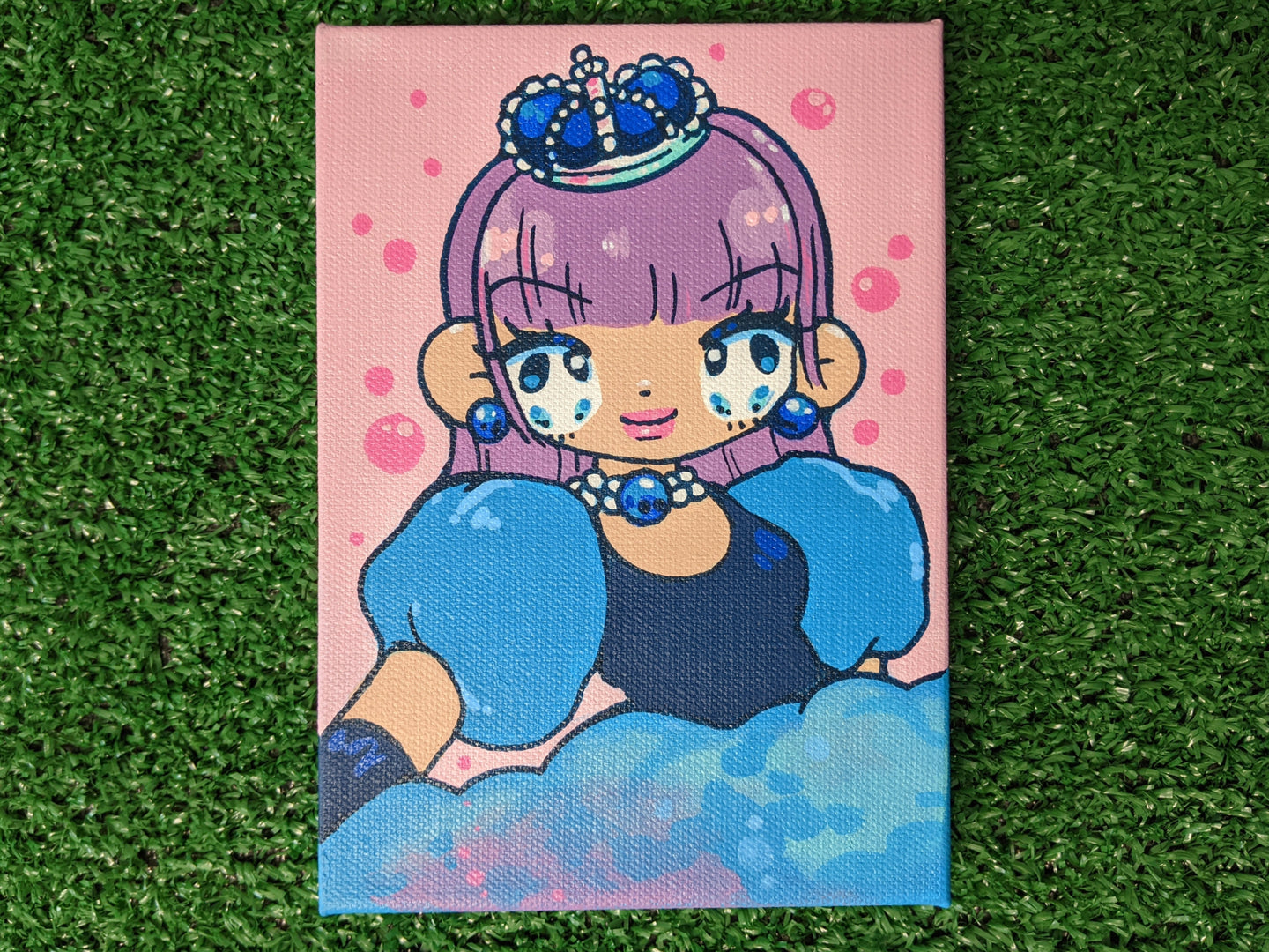 jellyfish princess original painting