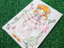 Load image into Gallery viewer, momoko original mixed media painting
