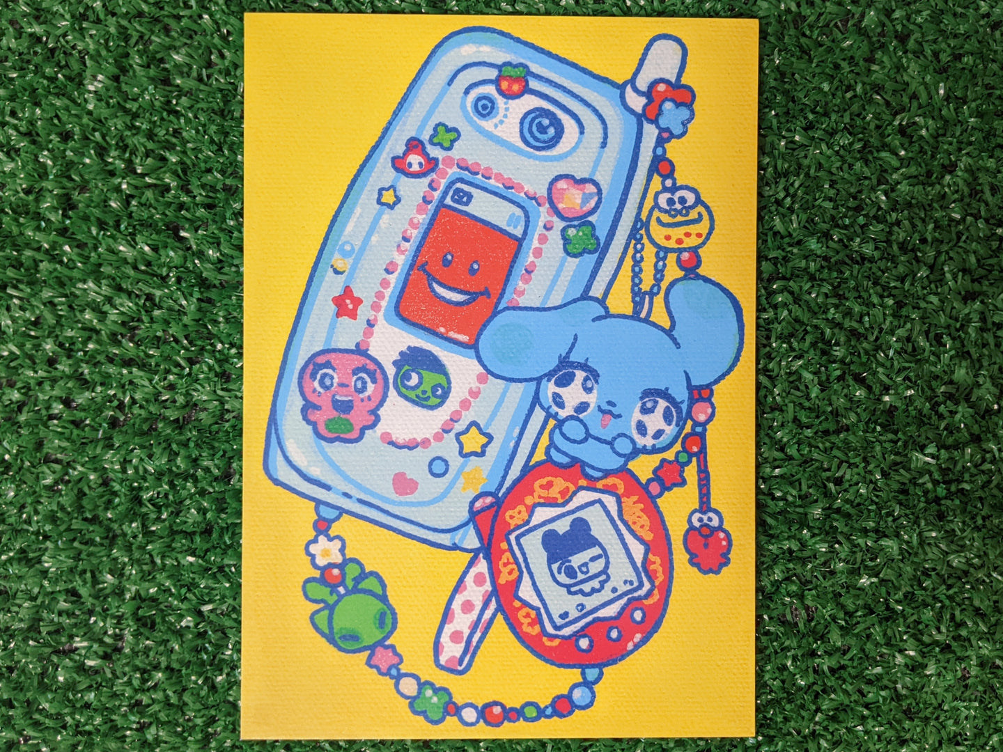 nostalgic phone print