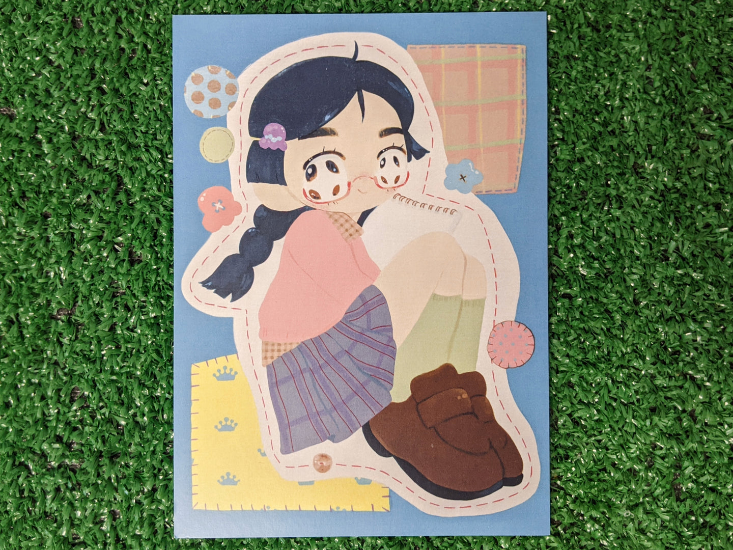 cozy tsukimi print