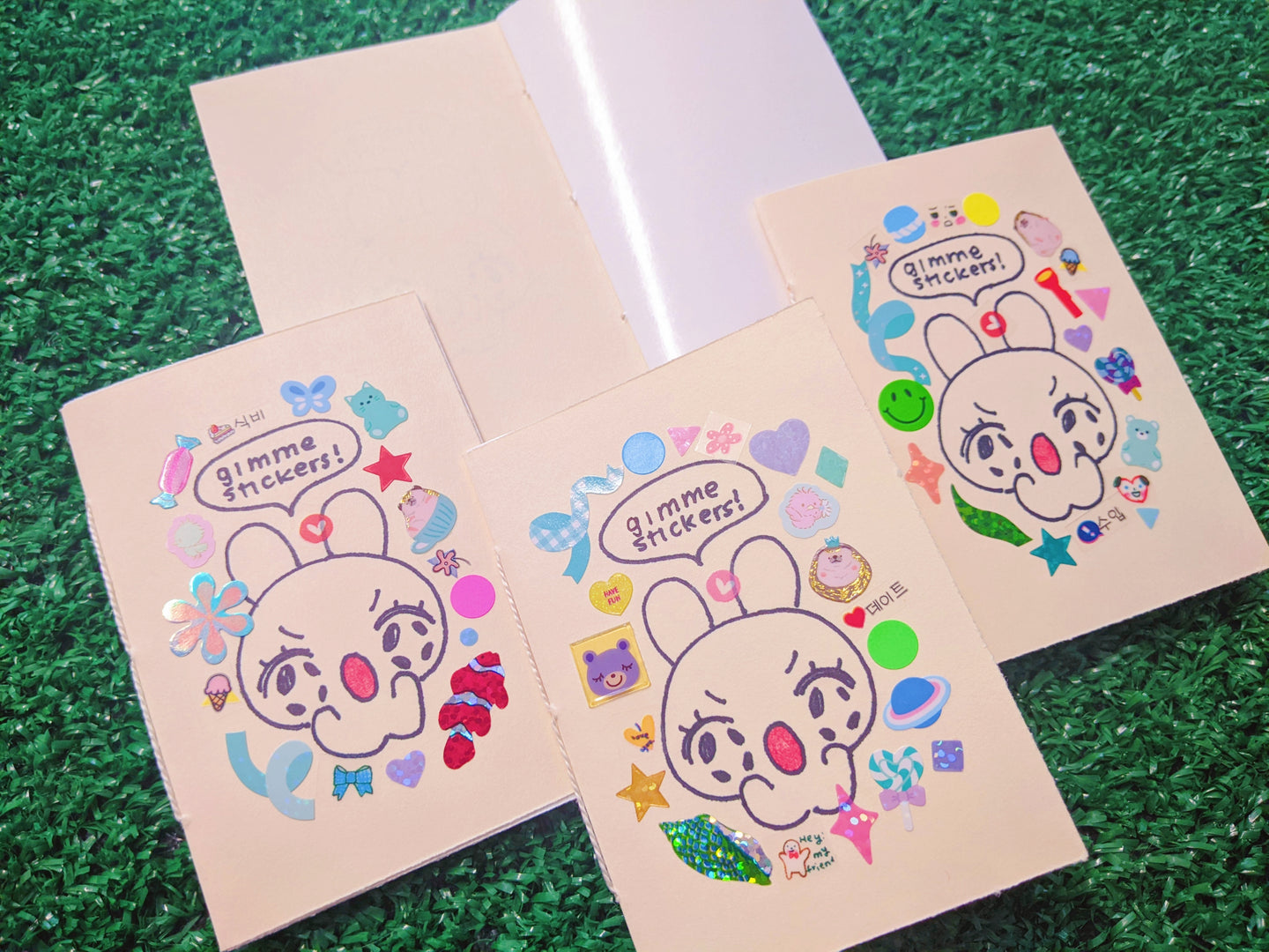 handmade mini sticker book