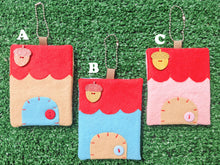 Load image into Gallery viewer, handmade cottage tissue cover keychain
