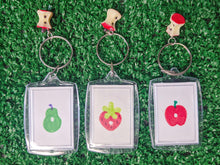 Load image into Gallery viewer, caterpillar handmade keychain

