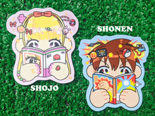 Load image into Gallery viewer, &quot;manga is better than real life&quot; waterproof vinyl sticker
