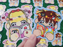 Load image into Gallery viewer, &quot;manga is better than real life&quot; waterproof vinyl sticker
