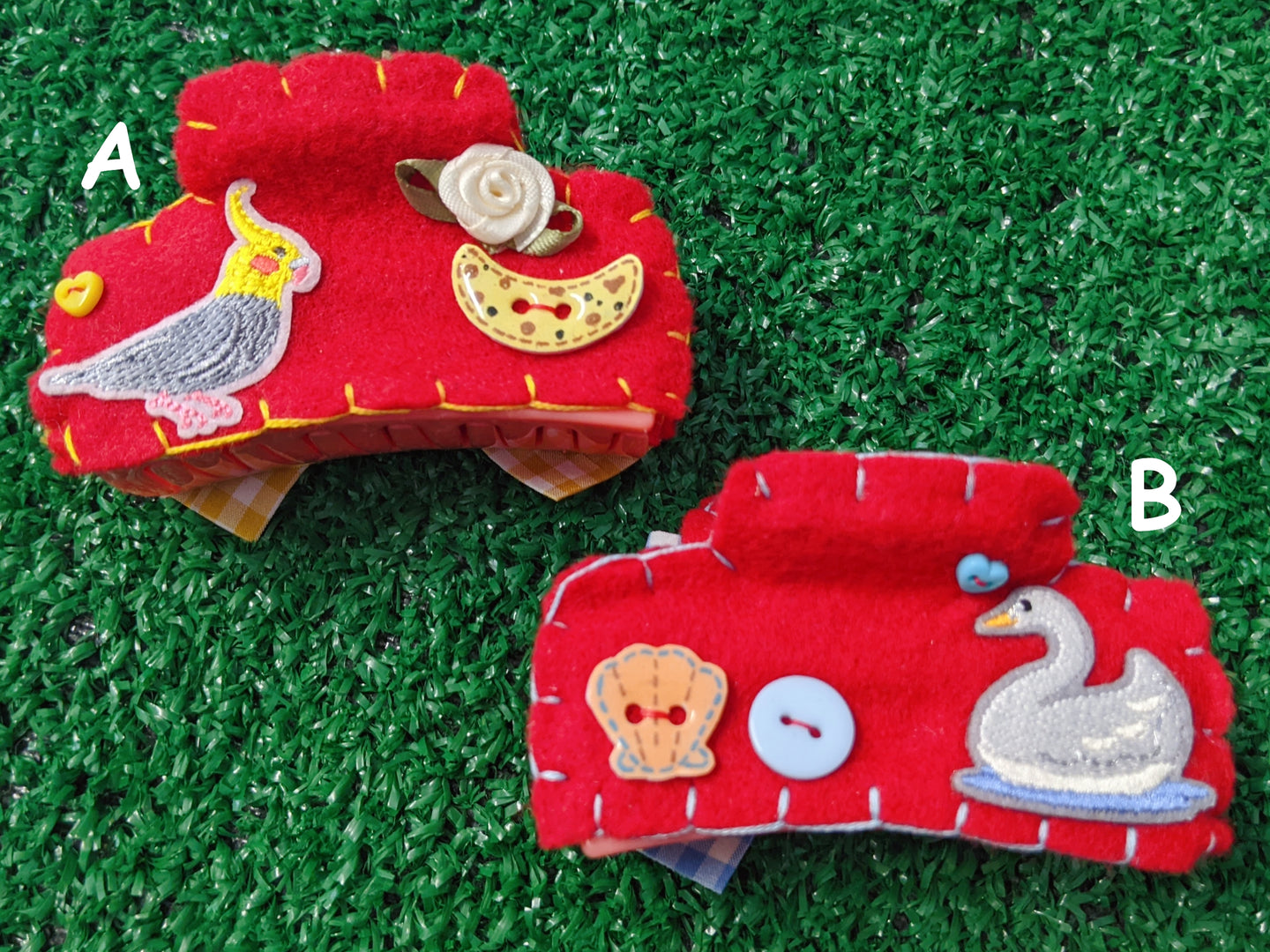 handmade lovely hair claw