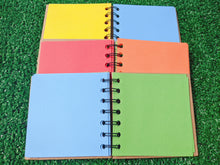 Load image into Gallery viewer, handmade retro dessert multicolored notebook
