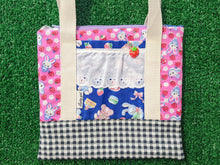 Load image into Gallery viewer, handmade mini tote bag
