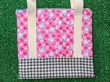 Load image into Gallery viewer, handmade mini tote bag
