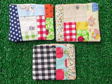 Load image into Gallery viewer, patchwork collage snap pochette
