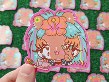 Load image into Gallery viewer, tsuyome manba bunny waterproof sticker
