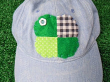 Load image into Gallery viewer, clover embroidered hat (denim)
