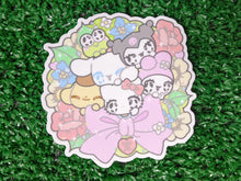 Load image into Gallery viewer, kawaii critter besties waterproof sticker
