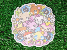Load image into Gallery viewer, rare critter besties waterproof sticker
