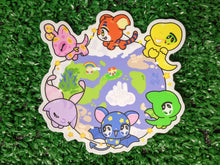 Load image into Gallery viewer, virtual pet world waterproof sticker
