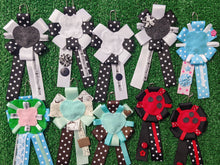 Load image into Gallery viewer, handmade rosette can badge 2way clip (variety)
