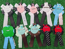 Load image into Gallery viewer, handmade rosette can badge 2way clip (variety)
