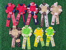 Load image into Gallery viewer, handmade rosette can badge 2way clip (variety)
