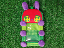 Load image into Gallery viewer, nostalgic caterpillar plush photocard holder
