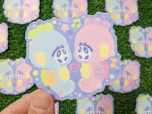 Load image into Gallery viewer, baby seahorse waterproof sticker
