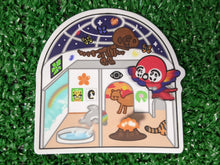 Load image into Gallery viewer, utopian scholastic museum waterproof sticker

