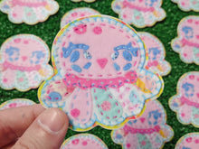 Load image into Gallery viewer, embroidered clara kuragehime waterproof sticker
