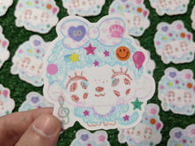 Load image into Gallery viewer, cutie decora monkey toy waterproof sticker
