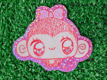 Load image into Gallery viewer, monkie girl holographic waterproof sticker
