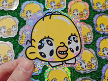 Load image into Gallery viewer, mr. spark le holographic waterproof sticker

