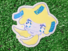 Load image into Gallery viewer, kawaii wishing monster holographic waterproof sticker
