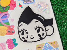 Load image into Gallery viewer, classic atom hero clear waterproof sticker
