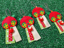 Load image into Gallery viewer, nostalgic caterpillar handmade ribbon badge
