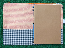 Load image into Gallery viewer, A5 handmade traveler's notebook

