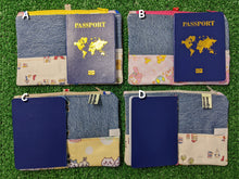 Load image into Gallery viewer, handmade traveler's notebook cover [passport size]
