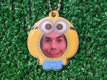 Load image into Gallery viewer, little guy photo holder keychain "my little minion"
